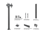 Multibrackets M Pro Floormount Column Stand VESA 300x300 – Black | 7340234817214 Floor Stand Multibrackets