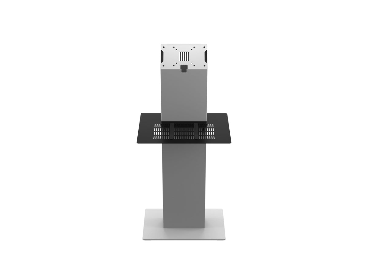 Multibrackets M Pro Kiosk Small Printer Front Shelf – Black | 7340234811793 Mount Accessories Multibrackets