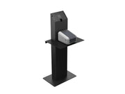 Multibrackets M Pro Kiosk Small Printer Front Shelf – Black | 7340234811793 Mount Accessories Multibrackets