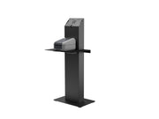 Multibrackets M Pro Kiosk Small Printer Front Shelf – Black | 7340234811793 Mount Accessories Multibrackets