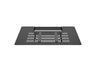 Multibrackets M Pro Kiosk Small Printer Front Shelf – Black | 7340234811793