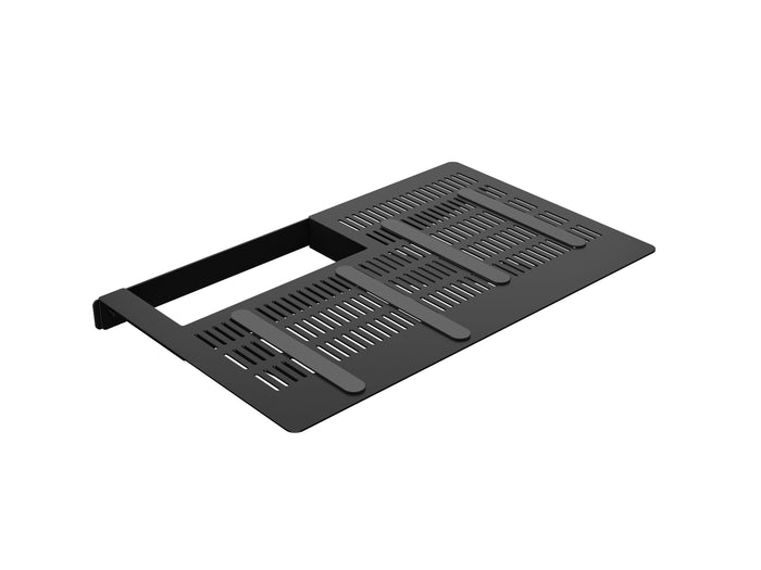 Multibrackets M Pro Kiosk Small Printer Side Shelf – Black | 7340234811809 Mount Accessories Multibrackets