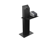 Multibrackets M Pro Kiosk Small Printer Side Shelf – Black | 7340234811809 Mount Accessories Multibrackets