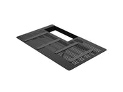 Multibrackets M Pro Kiosk Small Printer Side Shelf – Black | 7340234811809 Mount Accessories Multibrackets