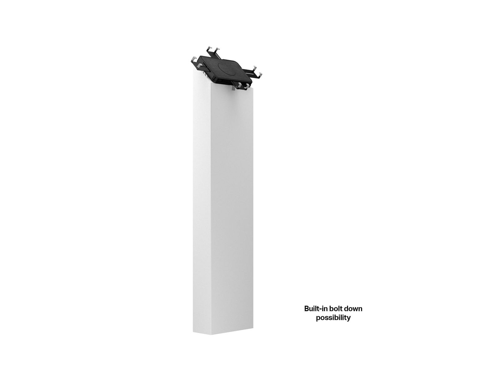 Multibrackets M Pro Kiosk Stand for 7"-14.6" Display (White) | 7350105217135