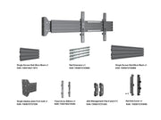 Multibrackets M Pro MBFW1U From Wall Mount for 32"-50" Screens | 7350105219849 Wall Mount Bracket Multibrackets