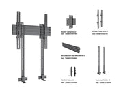 Multibrackets M Pro MBW1USB Fixed Wall Mount For 40"-65" Screens | 7340234812134 Wall Mount Bracket Multibrackets