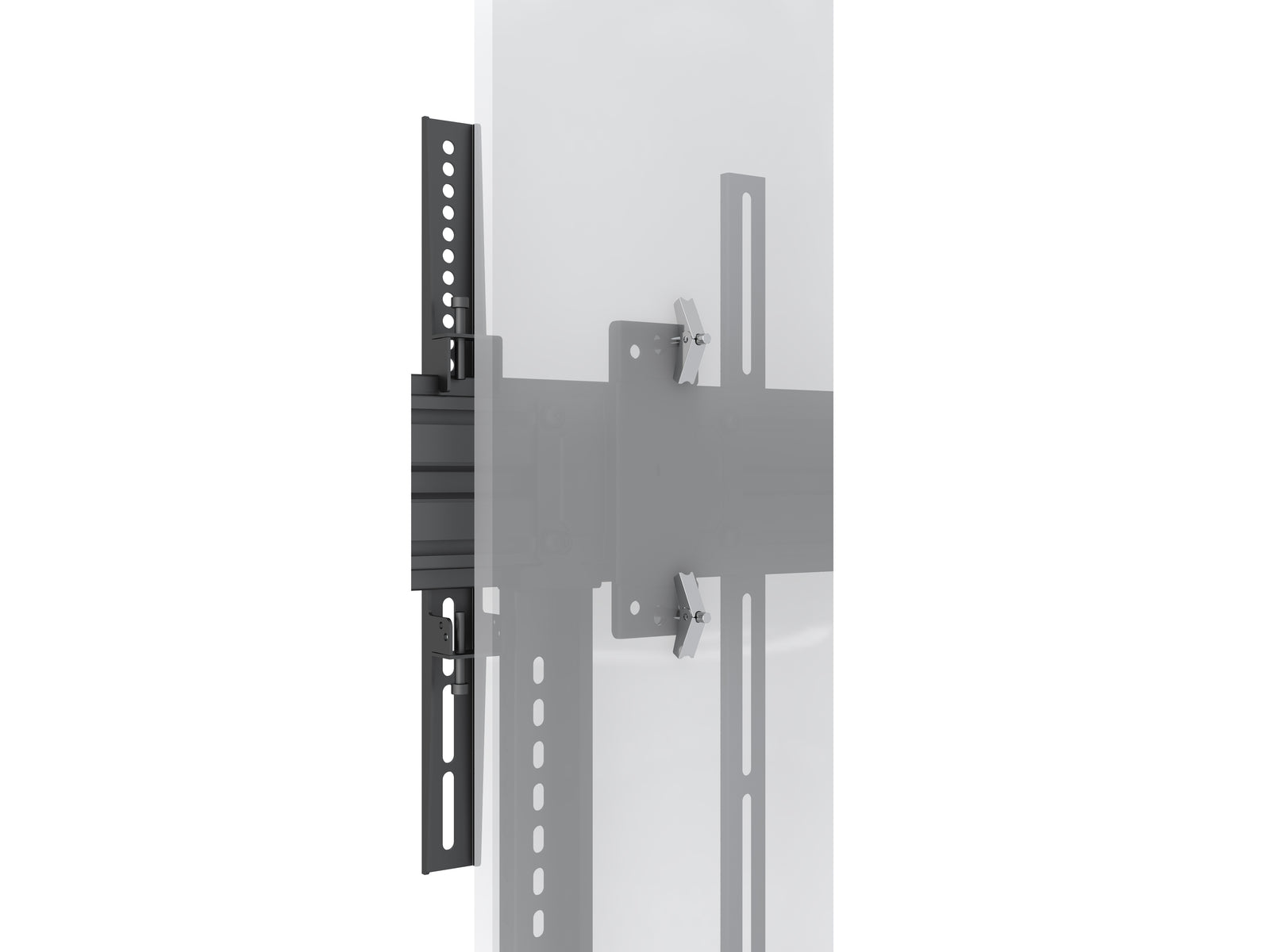 Multibrackets M Pro MBW2U Wall Mount with Floor Support - Max VESA 600x400 | 7350105214011 Wall Mount Bracket Multibrackets
