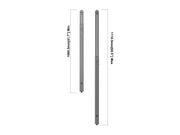 Multibrackets M Pro MBW2U Wall Mount with Floor Support - Max VESA 600x400 | 7350105214011 Wall Mount Bracket Multibrackets