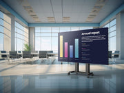 Multibrackets M Pro Motorized LED Floorstand For 110"-176" LED Displays | 7350022738041