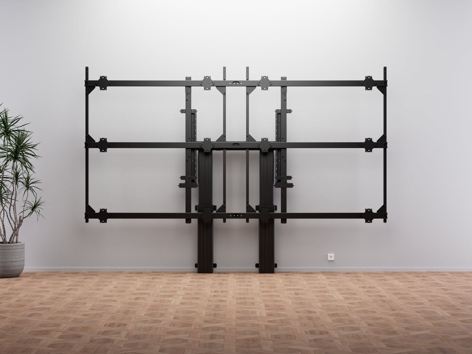 Multibrackets M Pro Motorized LED Wallstand For 110"-176" Screens | 7350022738485