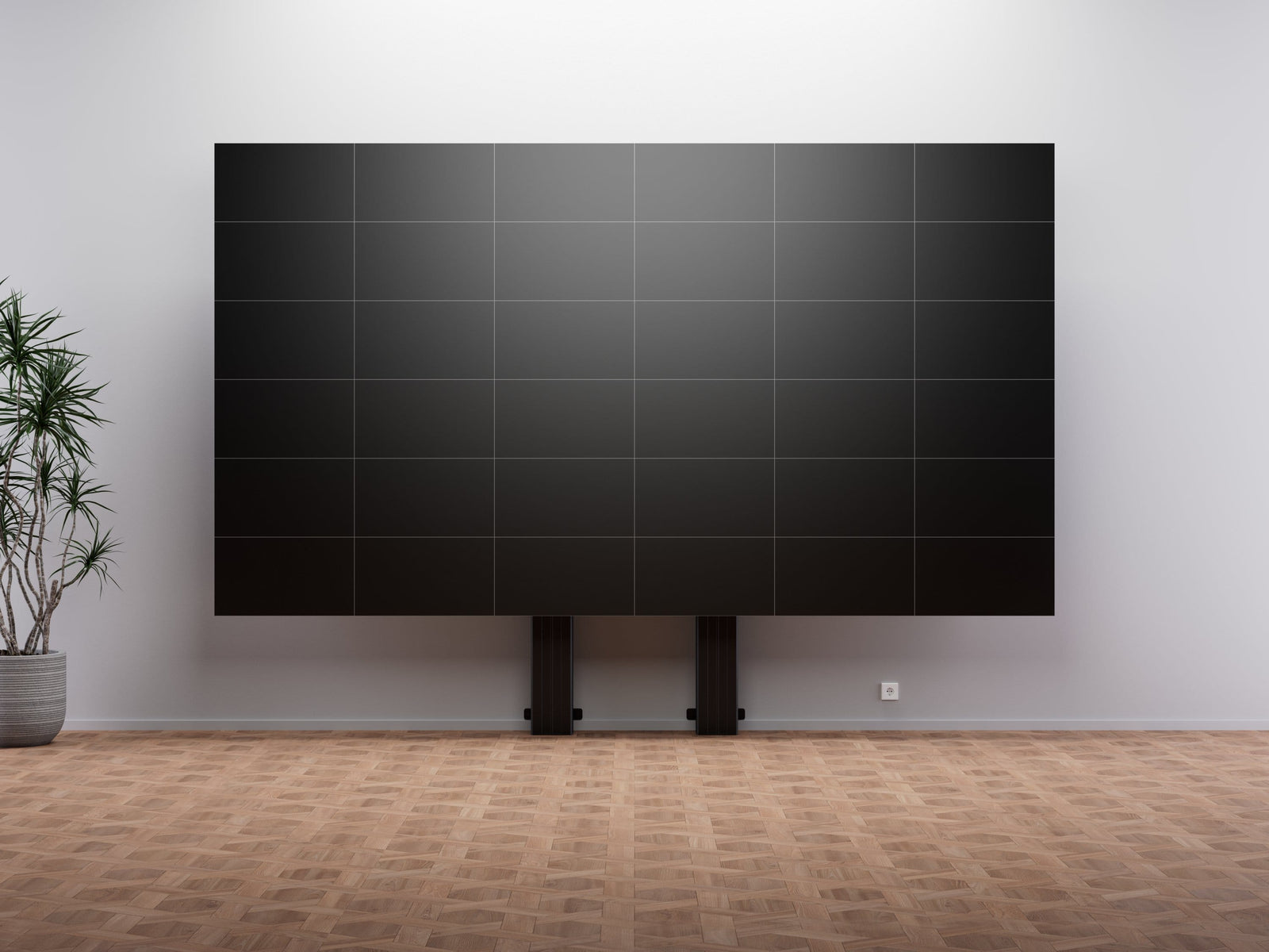 Multibrackets M Pro Motorized LED Wallstand For 110"-176" Screens | 7350022738485