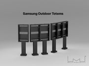 Multibrackets M Pro Samsung OH55 A-S/OH55DX 55" Outdoor Digital Signage Totem | 7340234811489 TV Mounts & Stands Multibrackets