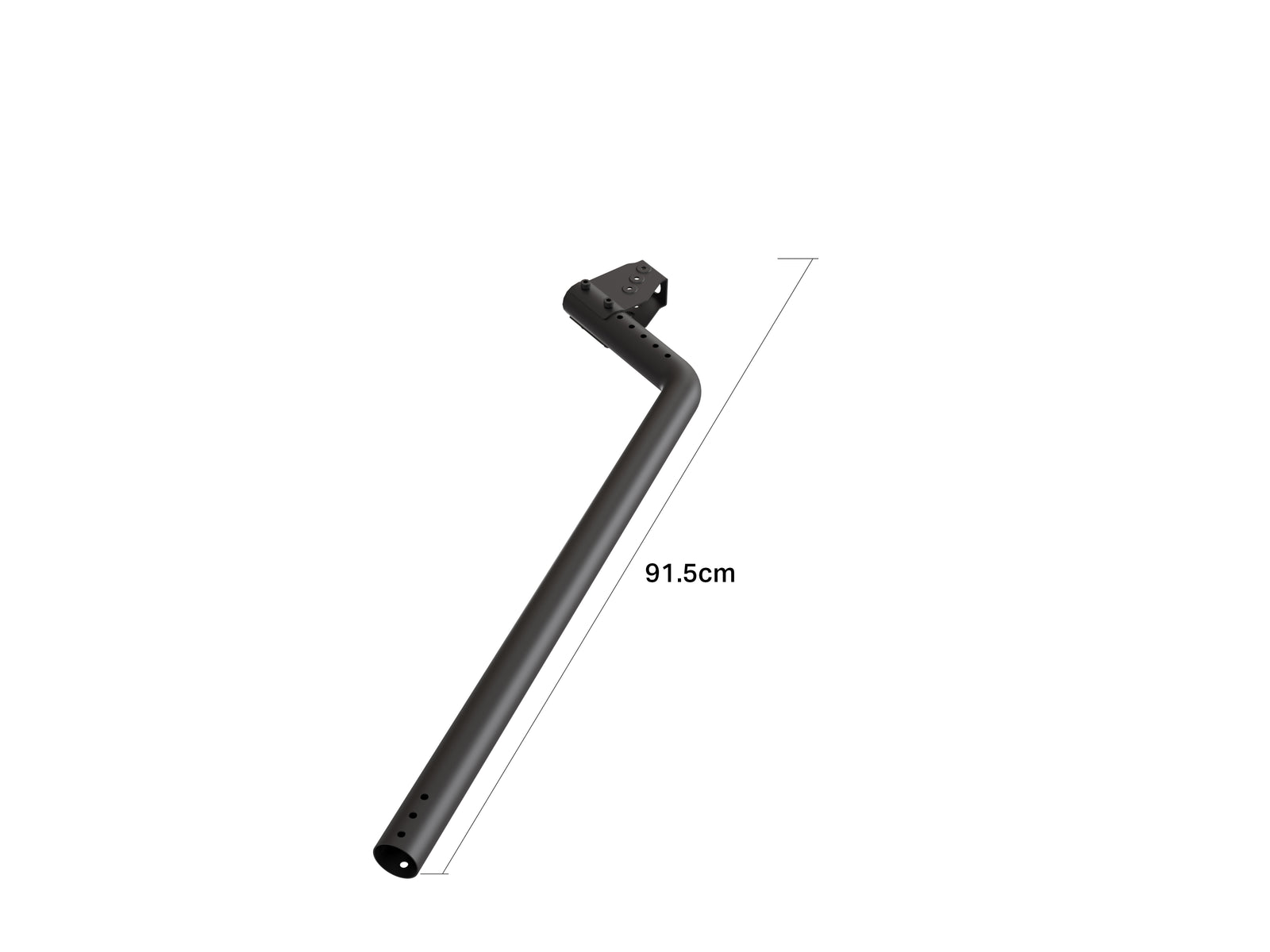 Multibrackets M Pro Series 0.915m Gravity Center Ceiling Extension Pipe – Black | 7350105213649 Mount Accessories Multibrackets