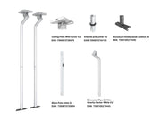 Multibrackets M Pro Series 0.915m Gravity Center Ceiling Extension Pipe – White | 7350105219443 Mount Accessories Multibrackets