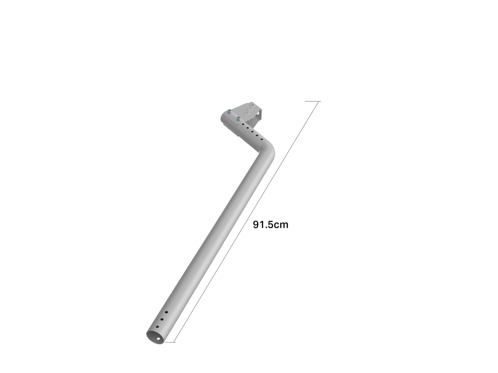 Multibrackets M Pro Series 0.915m Gravity Center Ceiling Extension Pipe – White | 7350105219443 Mount Accessories Multibrackets