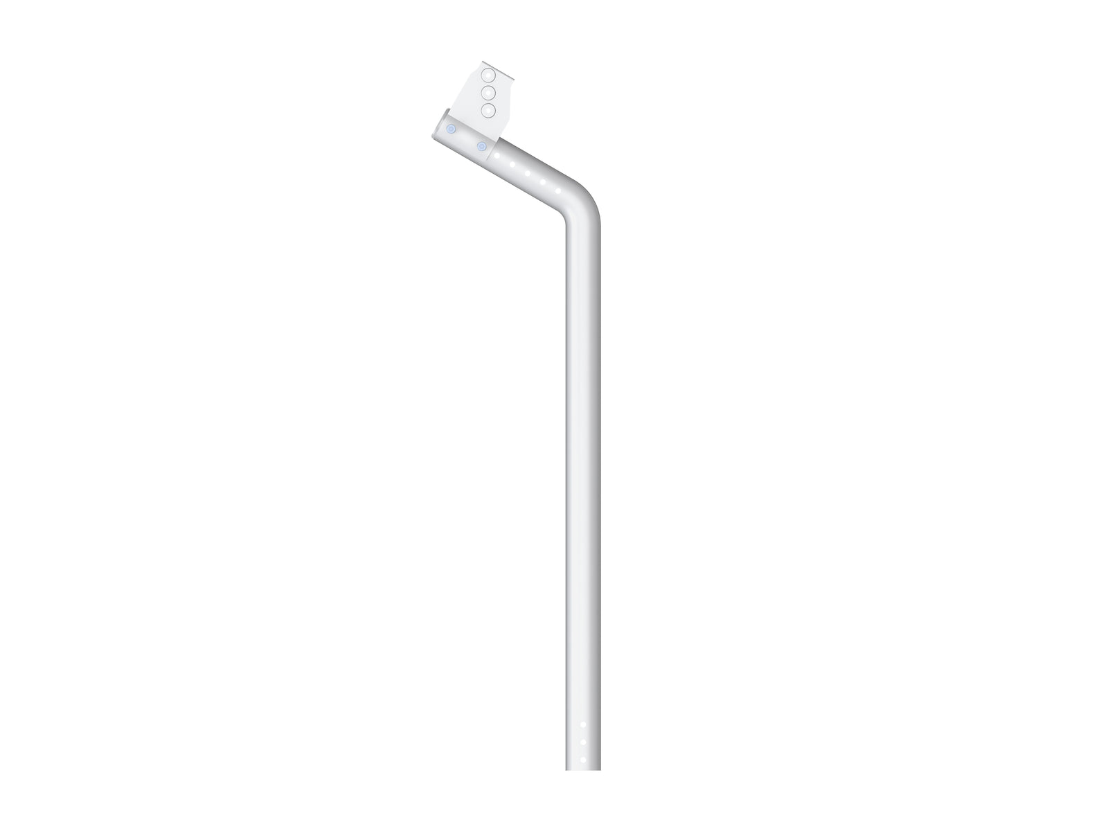 Multibrackets M Pro Series 0.915m Gravity Center Ceiling Extension Pipe – White | 7350105219443 Mount Accessories Multibrackets
