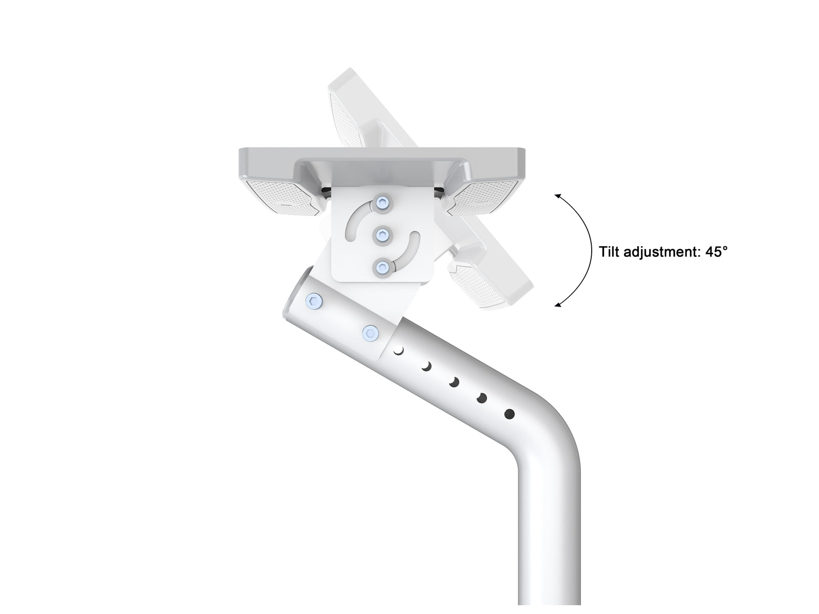 Multibrackets M Pro Series 0.915m Gravity Center Ceiling Extension Pipe – White | 7350105219443 Mount Accessories Multibrackets