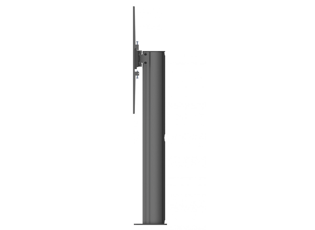 Multibrackets M Pro Series 100cm Bolt-Down Floor Stand for 55–75" Displays – Black | 7340234815197 Floor Stand Multibrackets