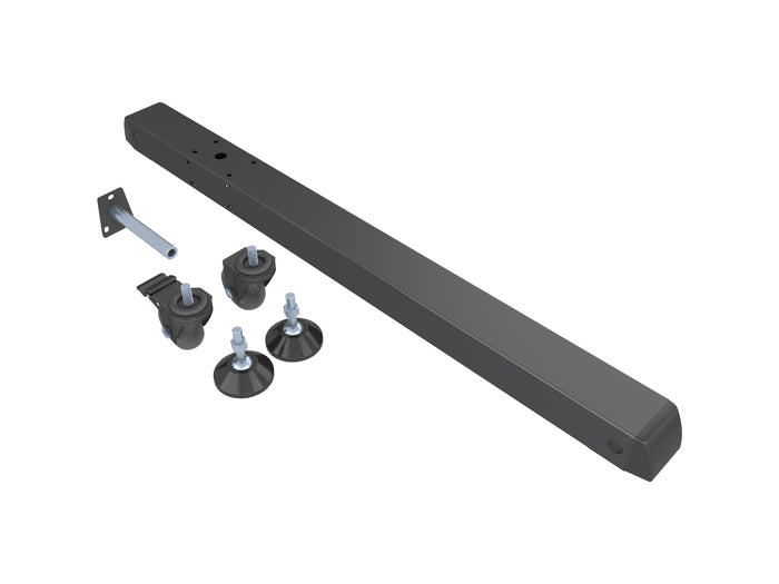 Multibrackets M Pro Series 100cm Single Base for Modular Display Systems – Black | 7350105217807 Mount Accessories Multibrackets
