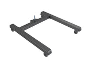 Multibrackets M Pro Series 100cm Single Column Mobile Wheelbase with Castors – Black | 7350073738373 Mounting Accessory Multibrackets
