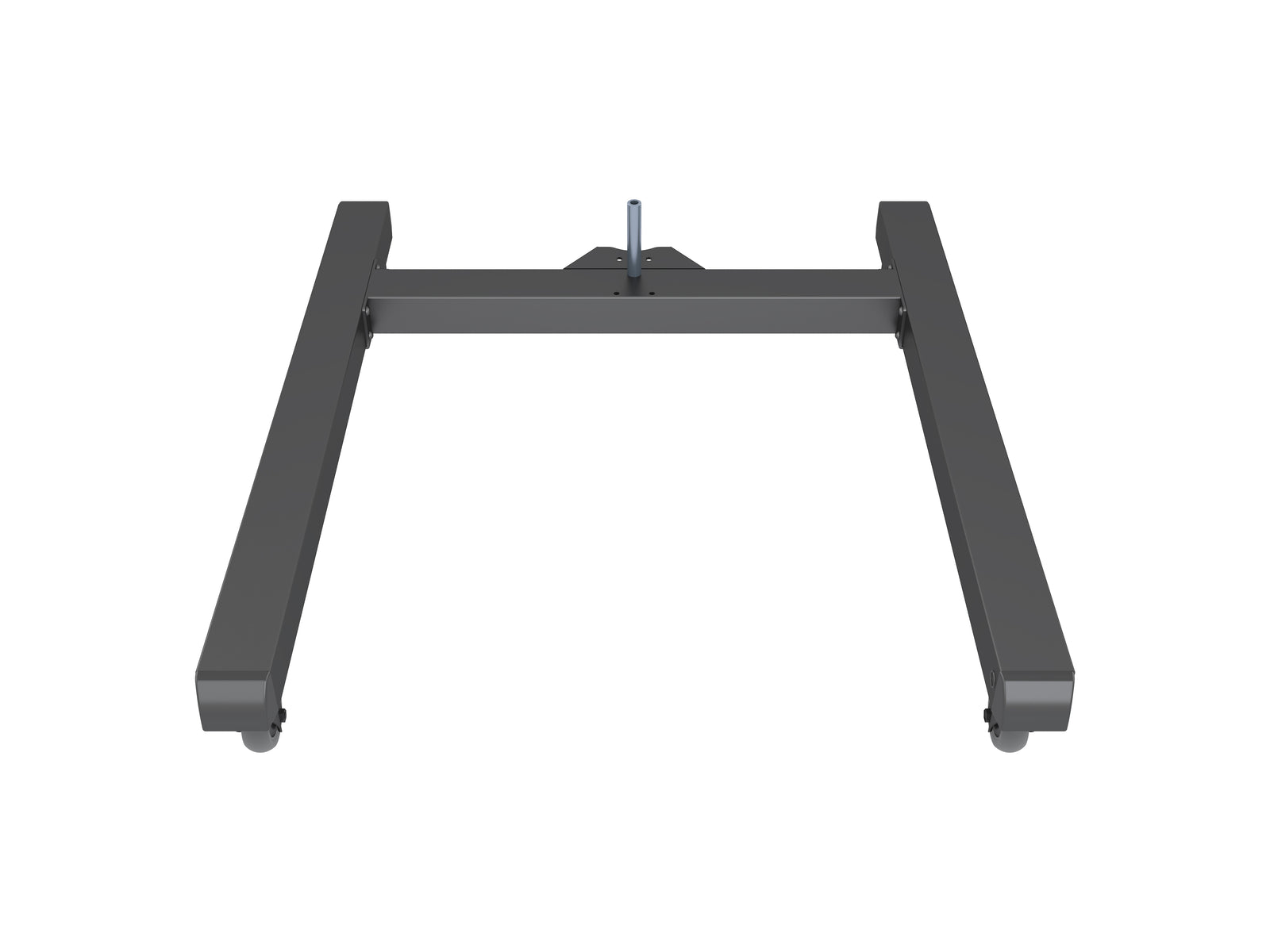 Multibrackets M Pro Series 100cm Single Column Mobile Wheelbase with Castors – Black | 7350073738373 Mounting Accessory Multibrackets