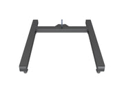 Multibrackets M Pro Series 100cm Single Column Mobile Wheelbase with Castors – Black | 7350073738373 Mounting Accessory Multibrackets