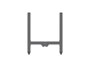 Multibrackets M Pro Series 100cm Single Column Mobile Wheelbase with Castors – Black | 7350073738373 Mounting Accessory Multibrackets