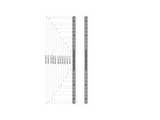 Multibrackets M Pro Series 1200mm Fixed Arms VESA Extender Kit | 7350022733954 Mount Accessories Multibrackets