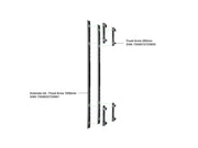 Multibrackets M Pro Series 1200mm Fixed Arms VESA Extender Kit | 7350022733954 Mount Accessories Multibrackets
