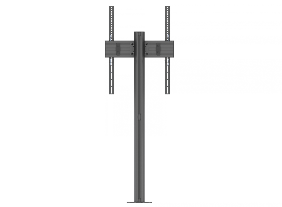 Multibrackets M Pro Series 120cm Bolt-Down Floor Stand for 55–75" Displays – Black | 7340234815203 Floor Stand Multibrackets