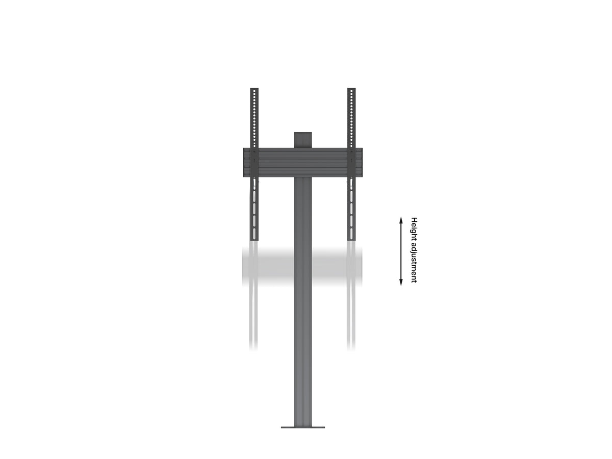 Multibrackets M Pro Series 120cm Bolt-Down Floor Stand for 55–75" Displays – Black | 7340234815203 Floor Stand Multibrackets