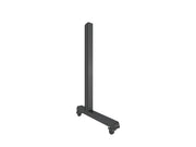 Multibrackets M Pro Series 150cm Mobile Wheelbase with Castors – Black | 7350022738706 Mount Accessories Multibrackets