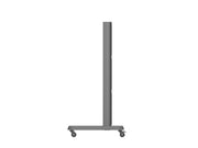 Multibrackets M Pro Series 150cm Mobile Wheelbase with Castors – Black | 7350022738706 Mount Accessories Multibrackets
