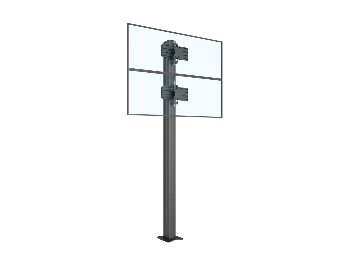 Multibrackets M Pro Series 180cm Floor Mount Column for 15–32" Displays – Black | 7340234815159 Floor Stand Multibrackets