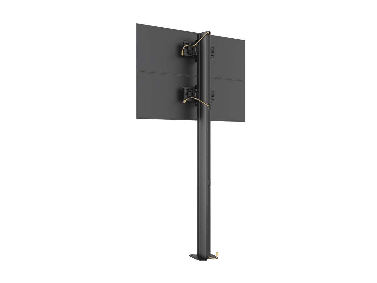 Multibrackets M Pro Series 180cm Floor Mount Column for 15–32" Displays – Black | 7340234815159 Floor Stand Multibrackets