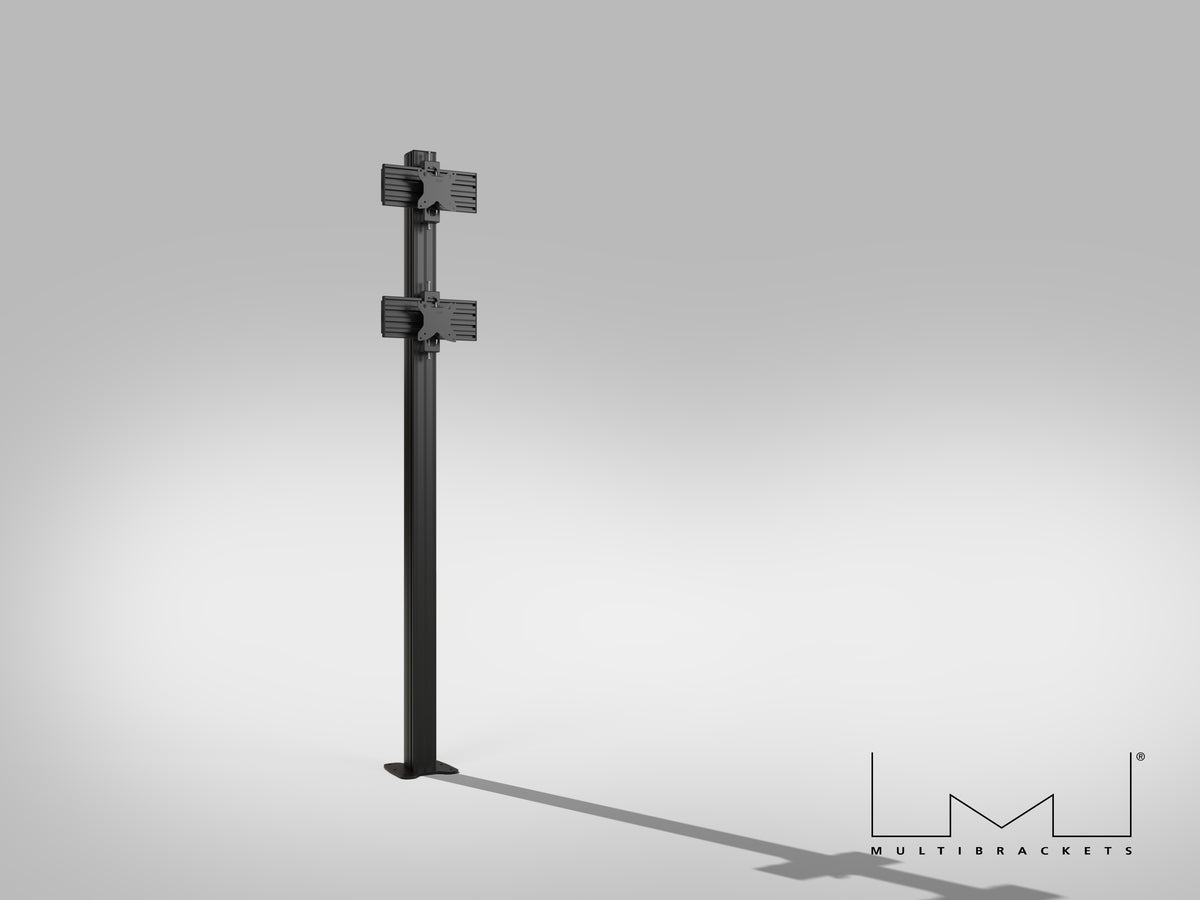 Multibrackets M Pro Series 180cm Floor Mount Column for 15–32" Displays – Black | 7340234815159 Floor Stand Multibrackets