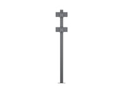 Multibrackets M Pro Series 180cm Floor Mount Column for 15–32" Displays – Black | 7340234815159 Floor Stand Multibrackets