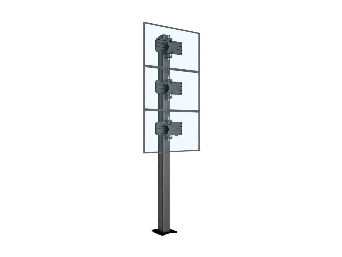 Multibrackets M Pro Series 180cm Floor Mount Column for 15–32" Displays – Black | 7340234815166 Floor Stand Multibrackets