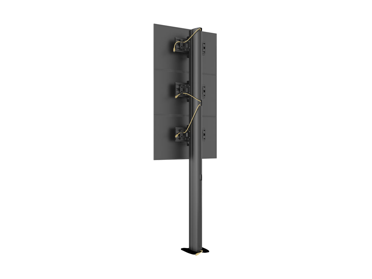 Multibrackets M Pro Series 180cm Floor Mount Column for 15–32" Displays – Black | 7340234815166 Floor Stand Multibrackets