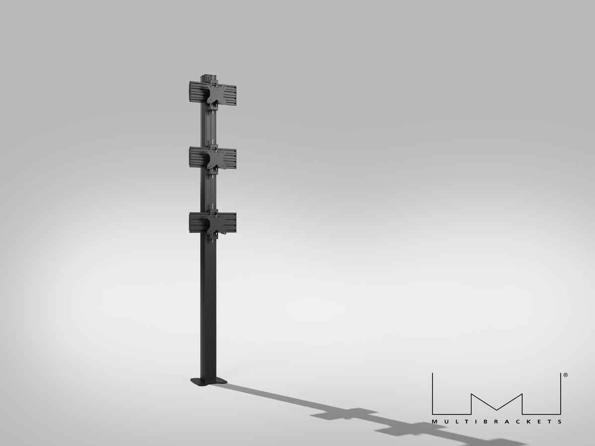 Multibrackets M Pro Series 180cm Floor Mount Column for 15–32" Displays – Black | 7340234815166 Floor Stand Multibrackets