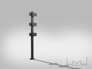 Multibrackets M Pro Series 180cm Floor Mount Column for 15–32" Displays – Black | 7340234815166 Floor Stand Multibrackets