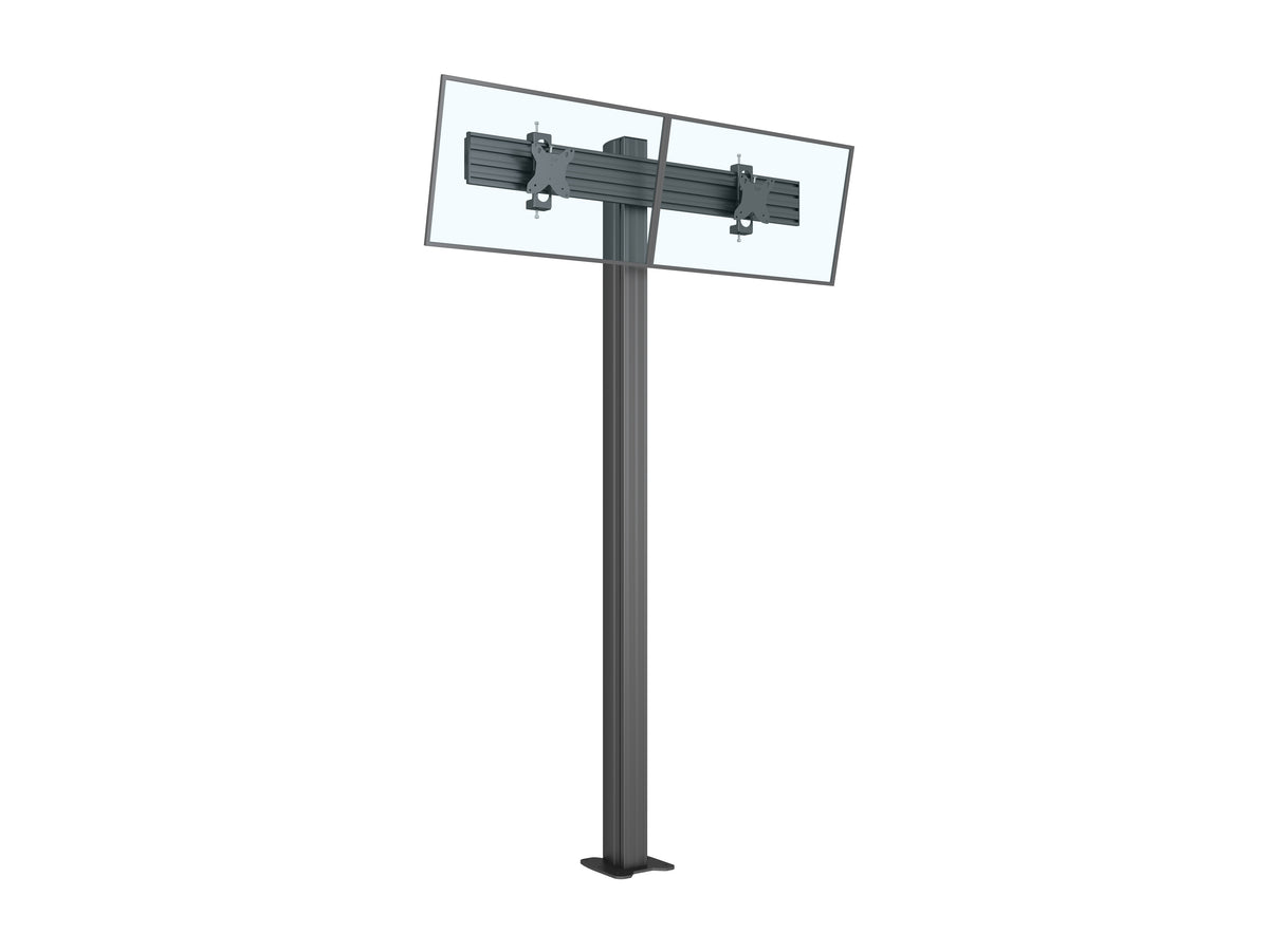 Multibrackets M Pro Series 180cm Floor Mount Column for 15–32" Displays – Black | 7340234815173 Floor Stand Multibrackets