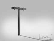 Multibrackets M Pro Series 180cm Floor Mount Column for 15–32" Displays – Black | 7340234815173 Floor Stand Multibrackets