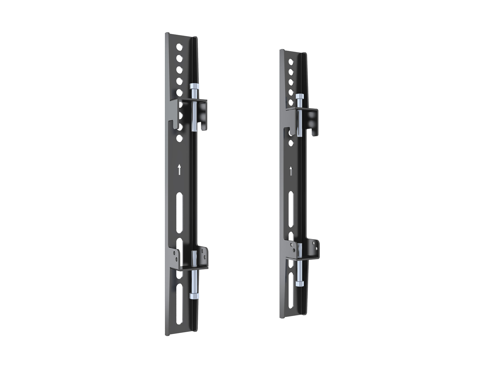 Multibrackets M Pro Series 300mm Fixed Mounting Arms 2-Pack – Black | 7350105216282 Mount Accessories Multibrackets
