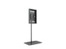 Multibrackets M Pro Series 32" Single Pole Floorbase Digital Signage Enclosure – Black | 7350105219894