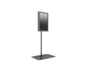 Multibrackets M Pro Series 32" Single Pole Floorbase Digital Signage Enclosure – Black | 7350105219894 Signage Display Enclosures Multibrackets