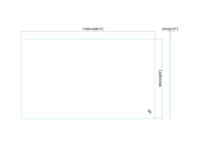 Multibrackets M Pro Series 49" Enclosure - Safety Sheet Polycarbonate Signage Display Enclosures Multibrackets