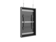 Multibrackets M Pro Series 49" High Brightness Wire Display Enclosure – Black | 7340234814787 Signage Display Enclosures Multibrackets