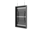 Multibrackets M Pro Series 49" High Brightness Wire Display Enclosure – Black | 7340234814787 Signage Display Enclosures Multibrackets